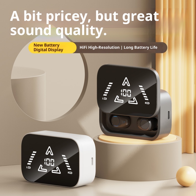 3c Foreign Trade TWS Wireless M48 Bluetooth In-Ear Stereo Alta Qualità del Suono Zero Ritardo Grande Batteria Cancellazione del Rumore_voghion.com