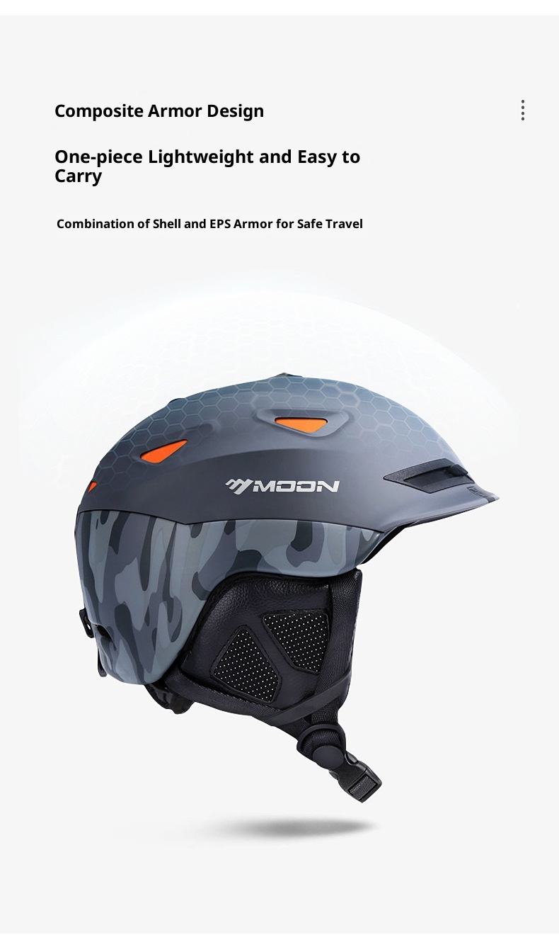 001 Spezial-Skihelm für Damen und Herren, integrierte professionelle Schutzausrüstung für Snowboarden und Skifahren, warm und_voghion.com