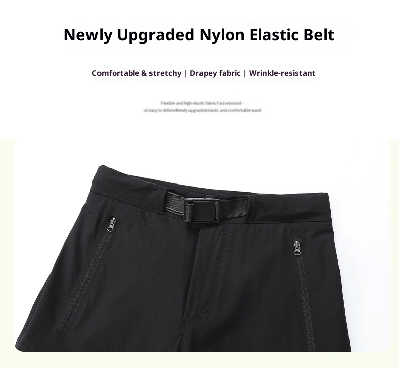 001 Cross-border Long Men And Women Quick-dry Casual Outdoor Versatile Loose Hiking Sports Waterproof Straight Pants_voghion.com