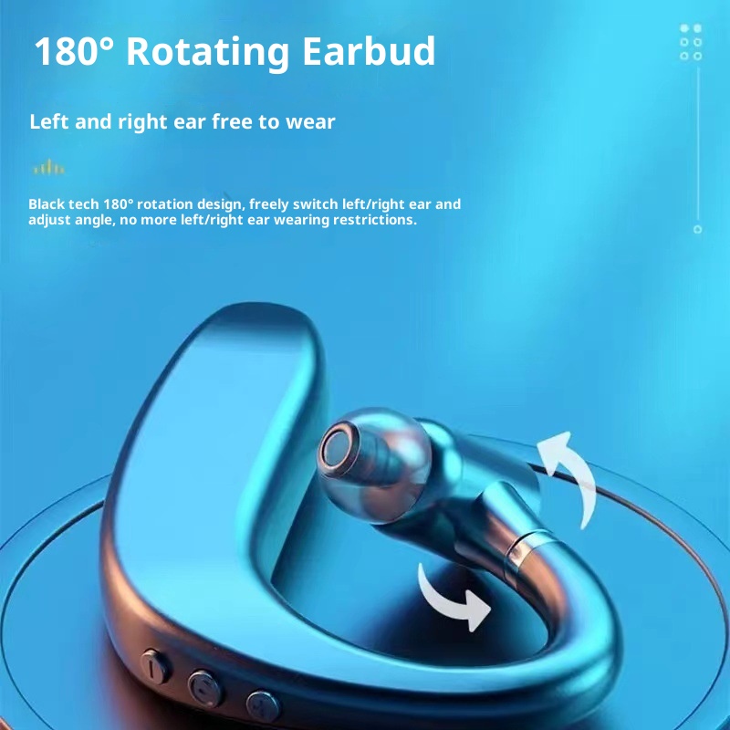 3c Earbuds True Wireless Over-Ear Business Driving Sports Running Listening To Music Calling Bluetooth Left And Right Ear_voghion.com