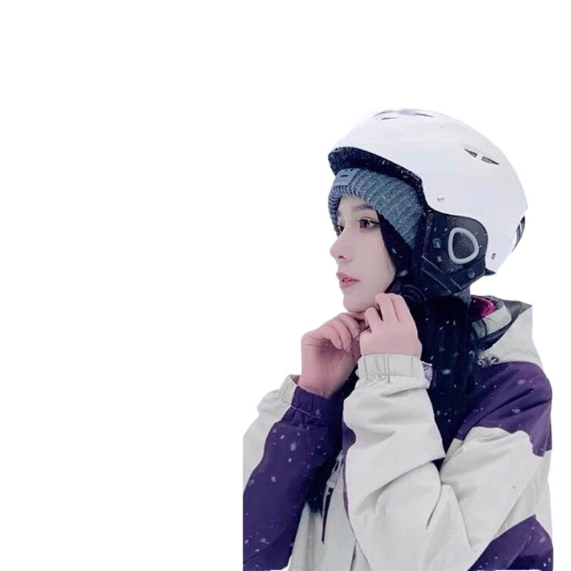 001 Professionelle Skiausrüstung für Damen und Herren, integrierter Skihelm für Erwachsene und Kinder, inklusive Snowboard und Skibrille_voghion.com