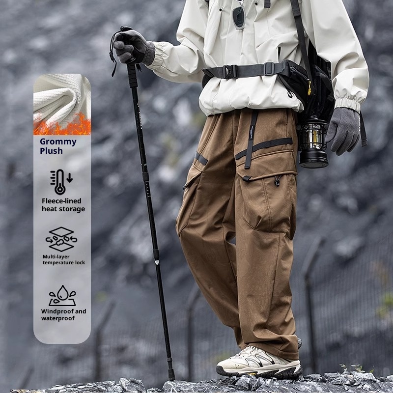 001 Woodpecker Tres Proof Zapatos Deportivos de Pierna Recta para Hombre, Primavera y Otoño, Estilo Paracaidista Americano, Montañismo Funcional_voghion.com