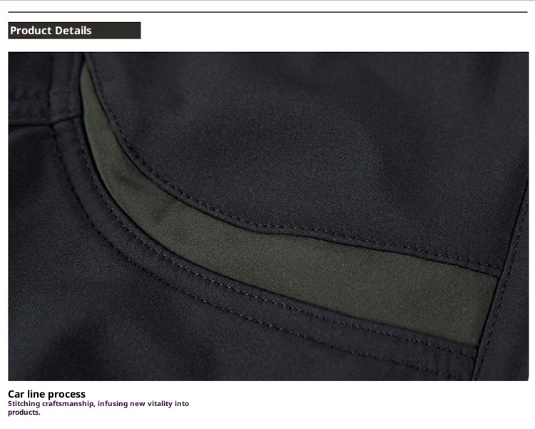 001 Outdoor Soft Shell Plus Extra Large Man Big Size Four-Way Stretch Fat Gothic Style Cargo Fleece-Lined Pants_voghion.com