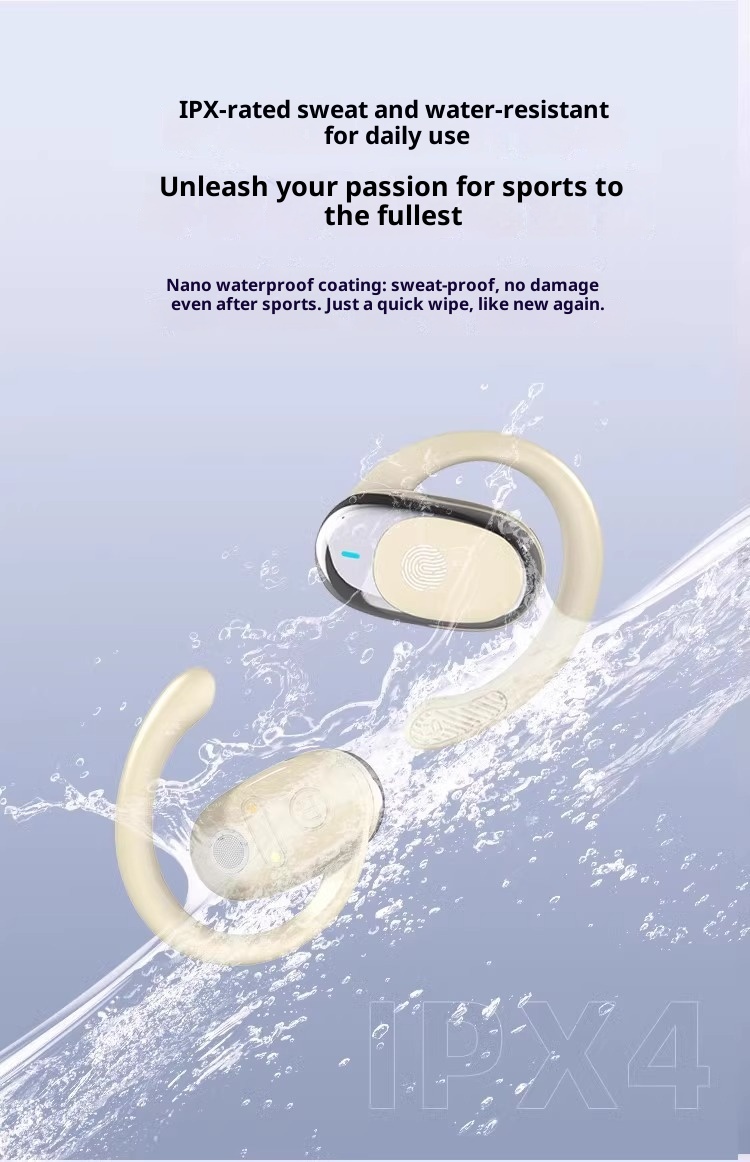 3c Cross-Border JM11 Bluetooth Wireless OWS Auricolari sportivi con cancellazione del rumore, gancio auricolare rotante, display digitale_voghion.com