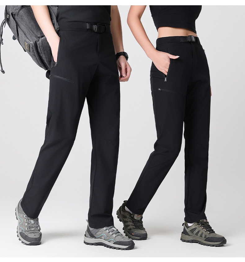 001 Cross-border Long Men And Women Quick-dry Casual Outdoor Versatile Loose Hiking Sports Waterproof Straight Pants_voghion.com