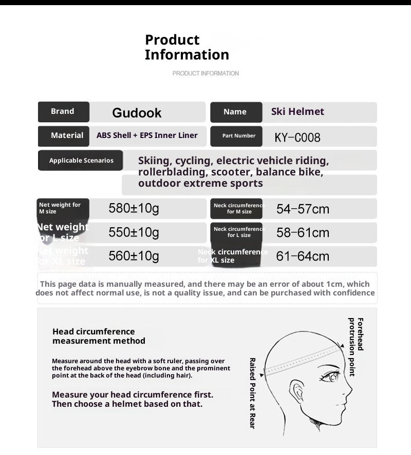 001 Passed European American Testing Certification Single Double Board Ski Helmet Ice Snow Sports Men And Women Adult Youth_voghion.com