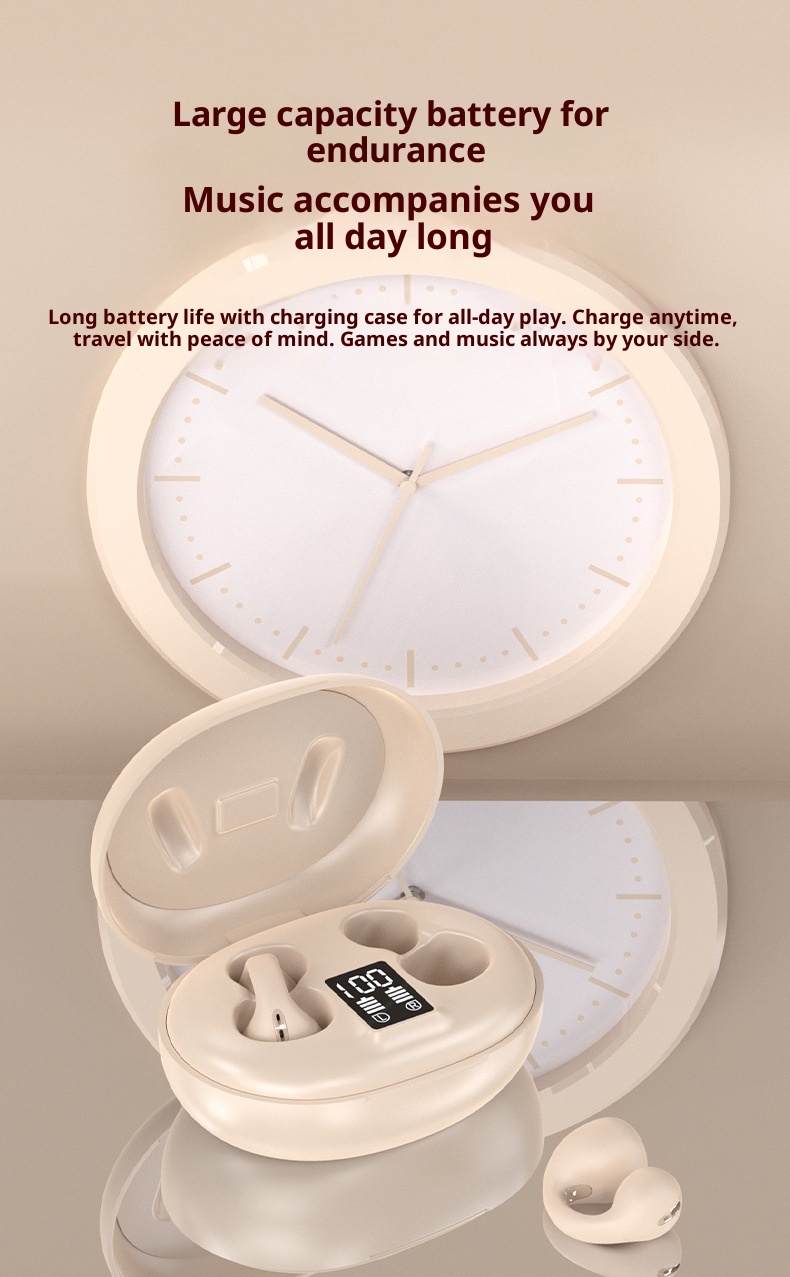 3c E100 Cross-Border New Private Model Wireless Bone Conduction Concept High-Quality In-Ear Bluetooth Sports Earphones_voghion.com