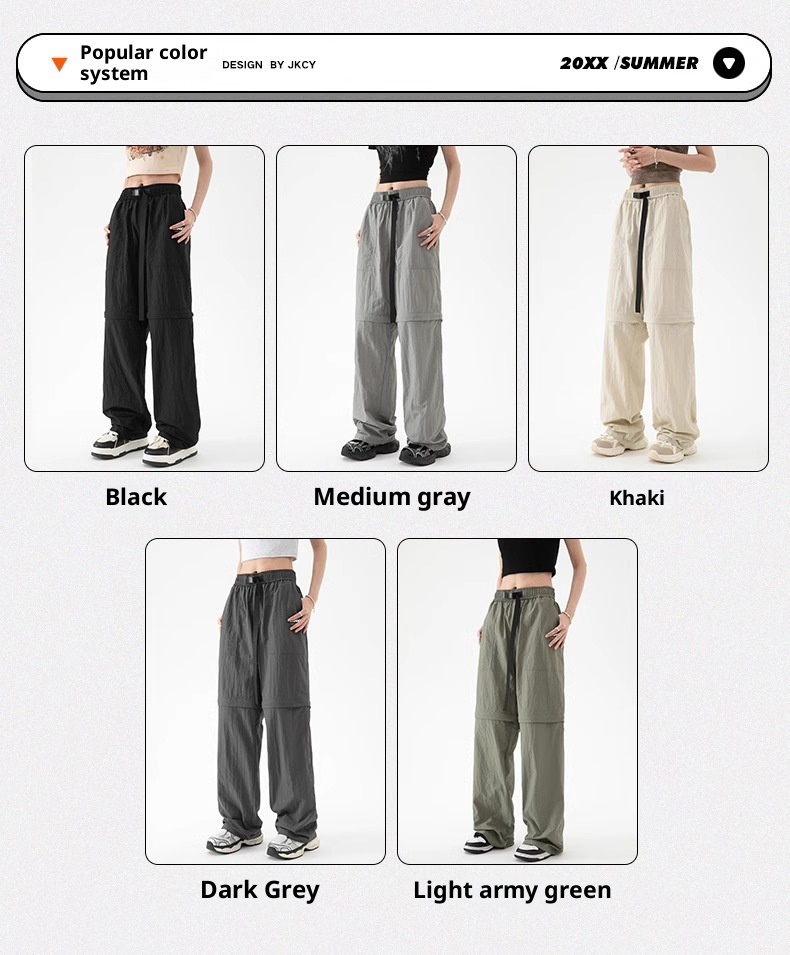 001 Dzięcioł Outdoor Softshell dla mężczyzn i kobiet, nowe, cienkie, letnie spodnie trekkingowe dla spadochroniarzy, lodowy jedwab_voghion.com