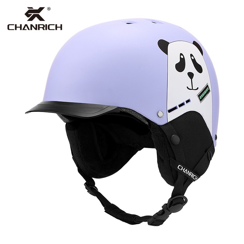 001 CHANRICH Neuer modischer Skihelm für Jugendliche, winddicht, warm, Unisex, Outdoor-Fahrausrüstung, Schutz_voghion.com