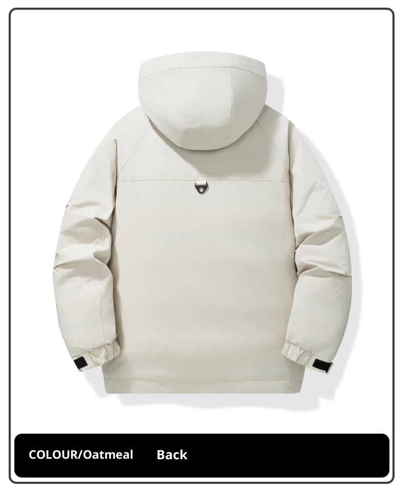 boy Cross-Border Winter Down Jacket Hooded Casual Versatile Fashion Workwear Men's Plus Size Windproof Warm Coat Men_voghion.com