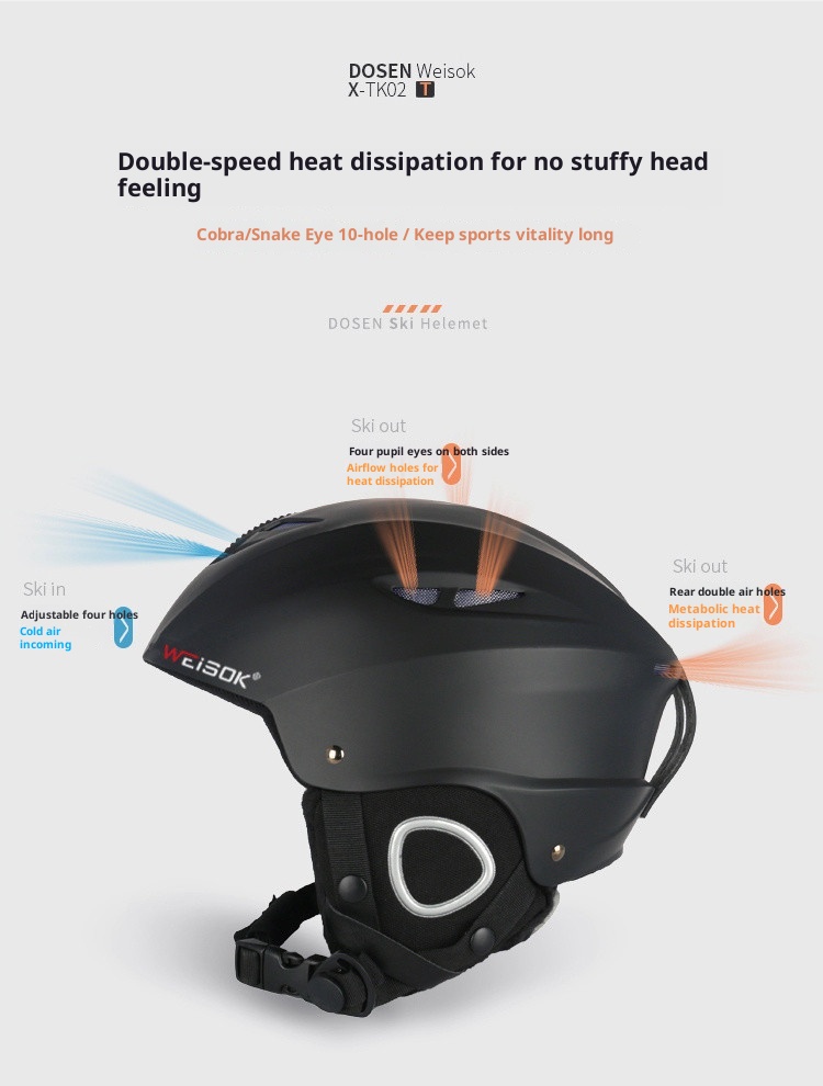 001 Professionelle Skiausrüstung für Damen und Herren, integrierter Skihelm für Erwachsene und Kinder, inklusive Snowboard und Skibrille_voghion.com