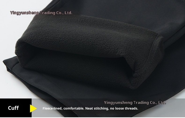 001 Autumn Winter Softshell For Men And Women, Water-Resistant, Windproof, Outdoor Fleece-Lined, Thickened, Soft Shell,_voghion.com