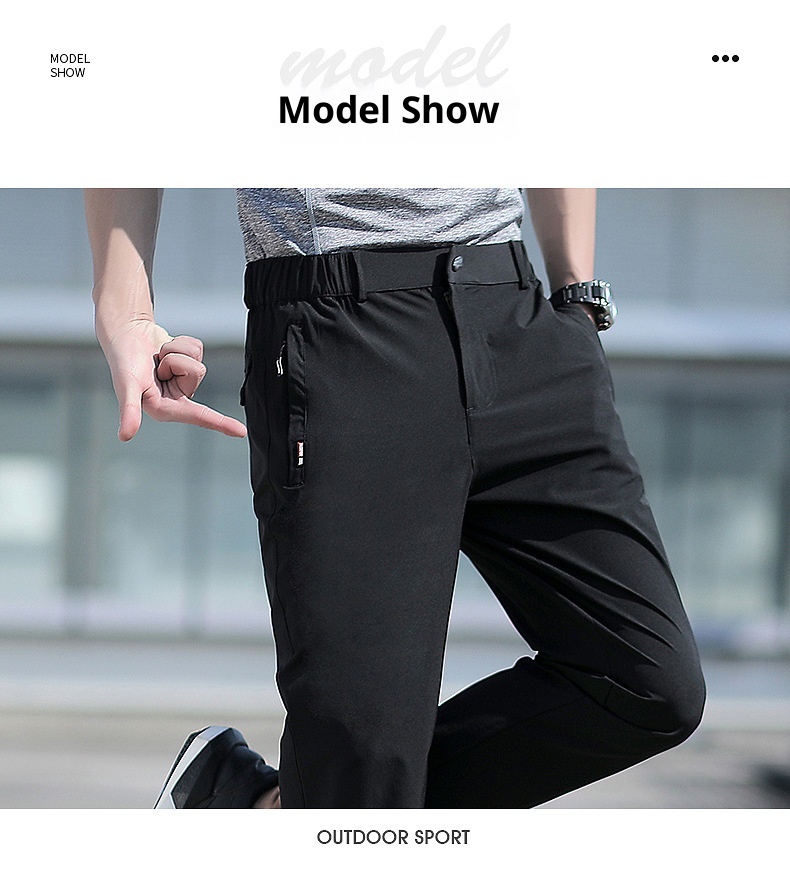 001 Męskie spodnie typu softshell na lato, jesień, zimę, sporty na świeżym powietrzu, piesze wycieczki, długie, luźne, duże rozmiary, codzienne, oddychające, całoroczne_voghion.com