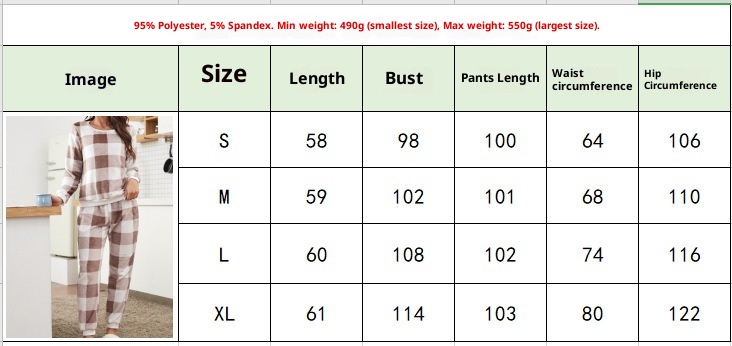 Pigiama ChicShe in un unico pezzo, stile europeo americano, autunno e inverno, in flanella calda e spessa, con maniche lunghe, spedizione gratuita oltre confine_voghion.com