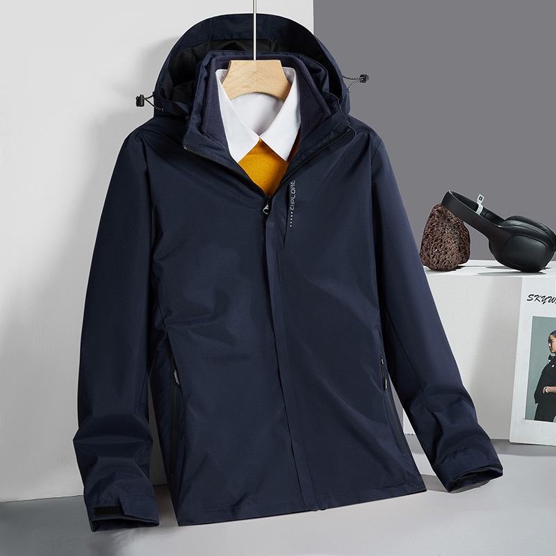 001 Zimowe, grube, polarowe spodnie typu softshell dla mężczyzn, outdoorowe, wiatroodporne, wodoodporne, ciepłe, sportowe, turystyczne, długie, producent_voghion.com