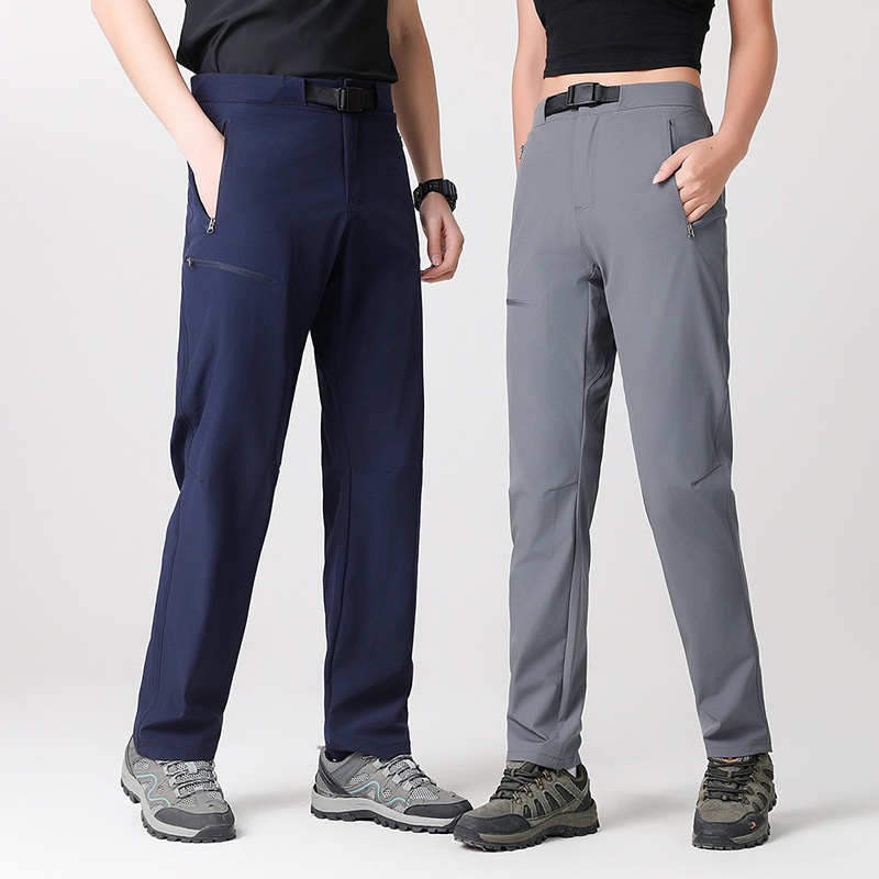 001 Cross-border Long Men And Women Quick-dry Casual Outdoor Versatile Loose Hiking Sports Waterproof Straight Pants_voghion.com