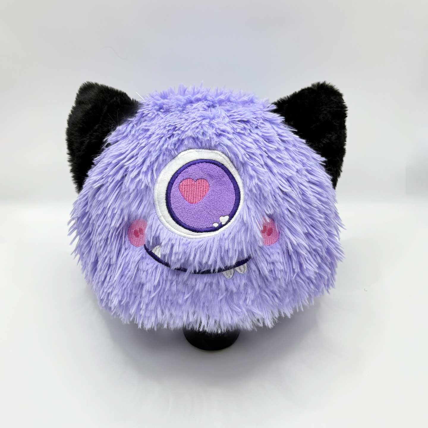 001 Cubre casco de esquí/snowboard cálido de felpa tejida, adelgazante para el rostro, gorro frío con decoración de dibujos animados de monstruo, nuevo estilo invernal_voghion.com