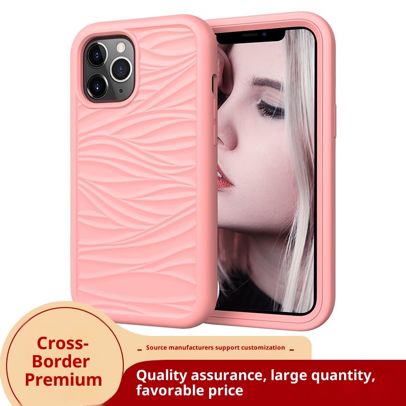 Custodia protettiva antiurto per iPhone 14 Pro Max 6.7 compatibile con TechGlobe Source Factory, supporta la ricarica wireless._voghion.com