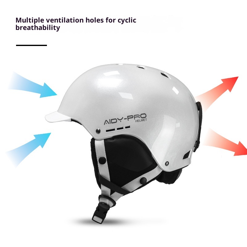 001 AIDY New Unisex In Stock Wholesale And Retail Snowboard Snow Helmet Winter Ski Hat_voghion.com