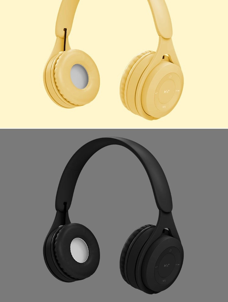 3c Hot-Selling Macaron Head-Mounted Bluetooth Cartoon Children Student Y08 Gift Mobile Phone Game Headset_voghion.com