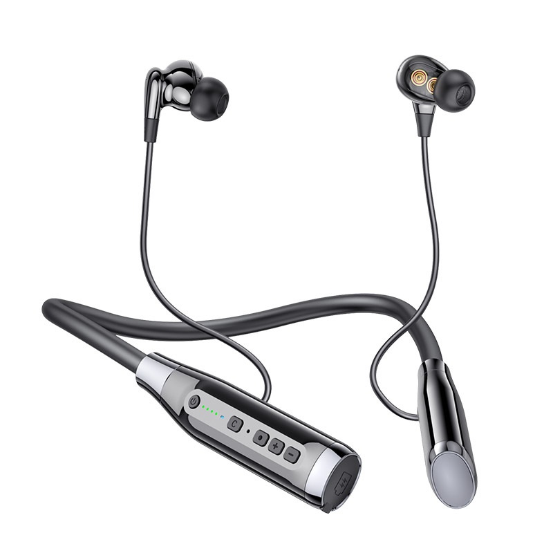 3c A13T Auricolari a quattro altoparlanti stile archetto da collo Nuovo modello privato Transfrontaliero Vendita calda Wireless In-Ear Sport Bluetooth_voghion.com
