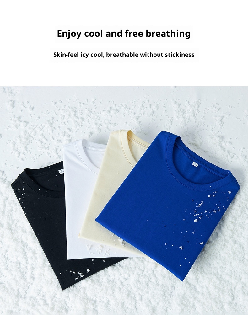 T-shirt Solona à manches courtes et col rond, ..._voghion.com