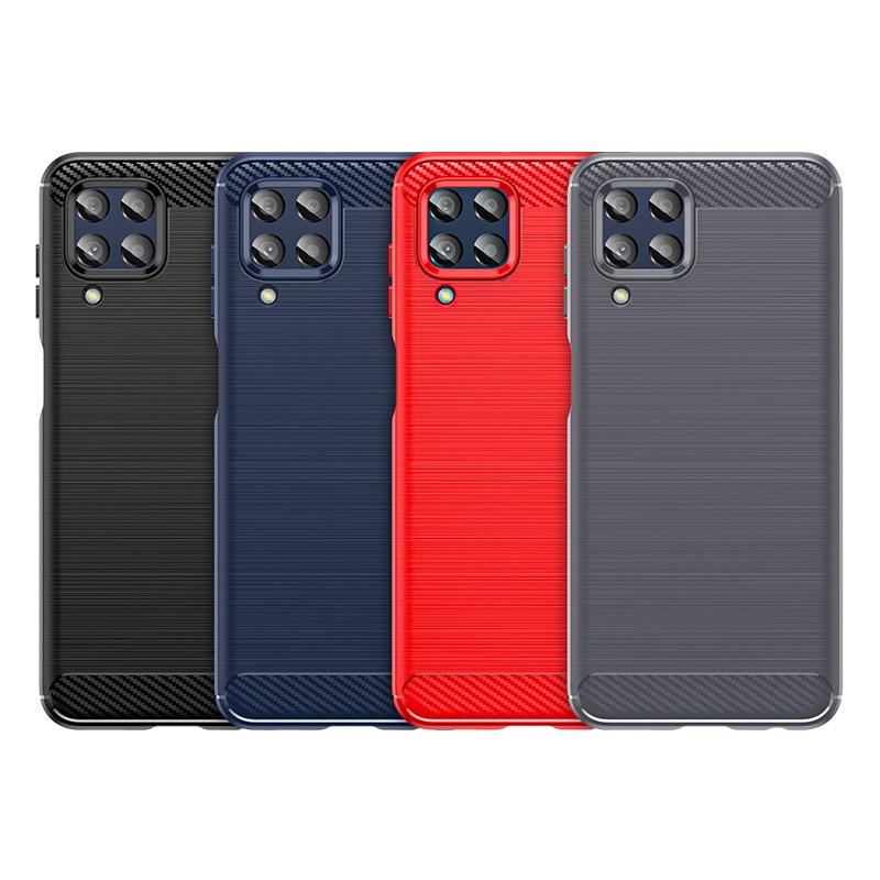 TechGlobe - Funda protectora suave cepillada de cobertura completa para Galaxy Jump2 y Samsung M53_voghion.com