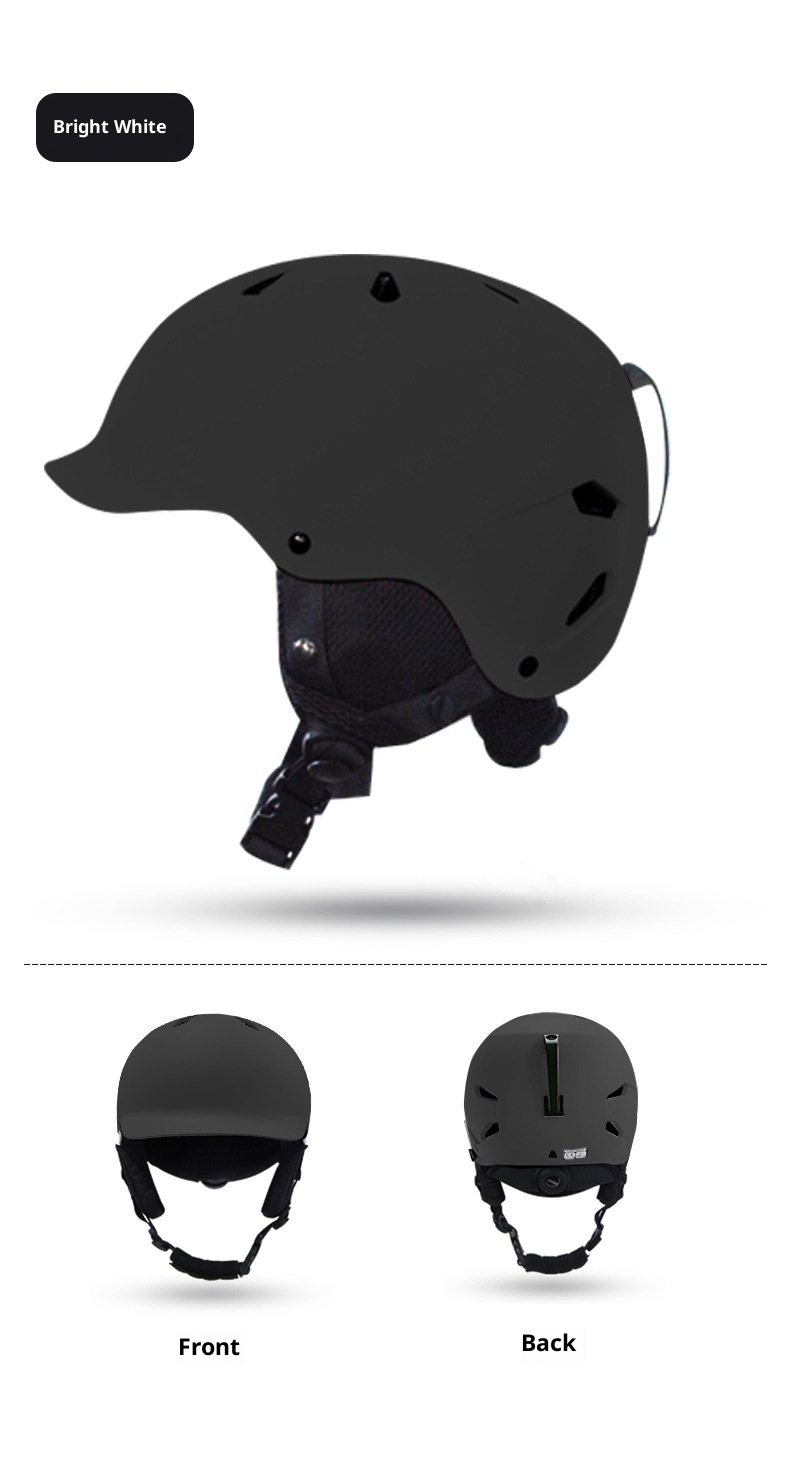 001 Phibee Elephat Ski Helmet Detachable For Childre Adults Outdoor Sports Equipmet Sigle Ad Double Board Ear_voghion.com