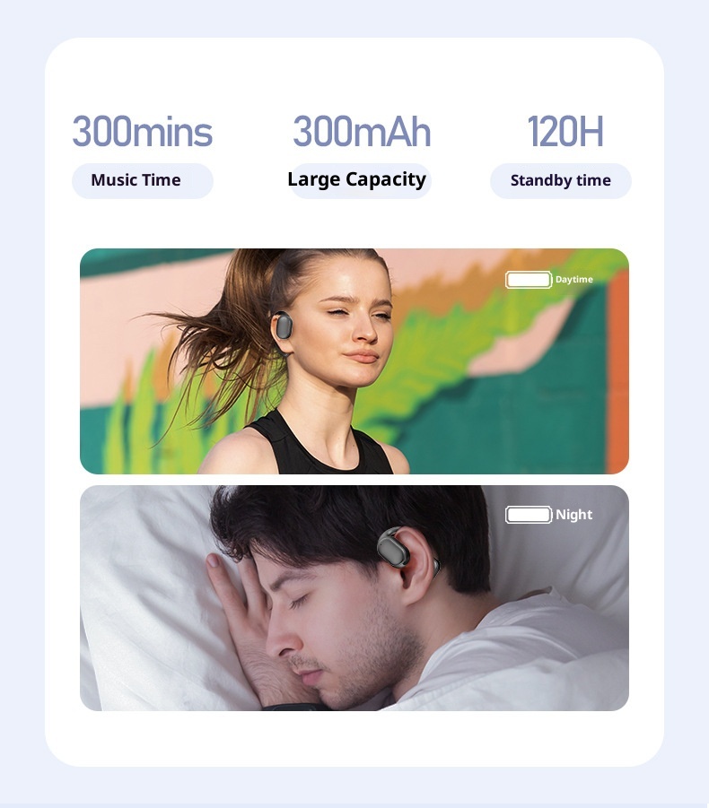 3c Cross-Border XG33 Bluetooth Over-Ear OWS Non-In-Ear Wiress Sports Noise Cancelling Smart Translation Earphones_voghion.com