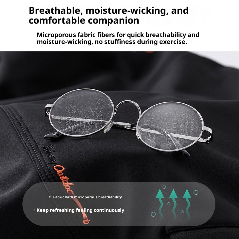 Calças compridas grossas, impermeáveis e à prova de vento, com forro de lã quente, ideais para homens no outono e inverno, para caminhadas e trekking._voghion.com