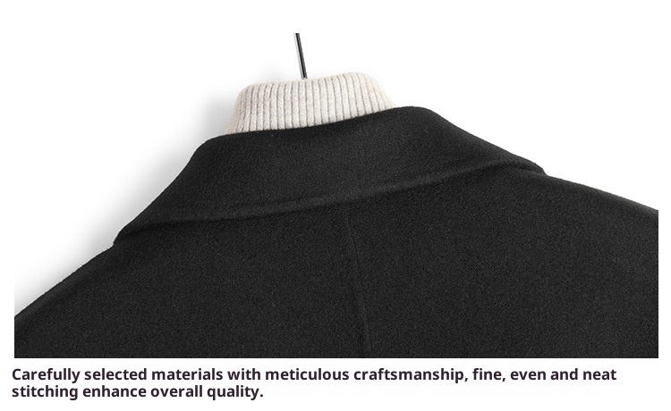 boy 2025 High-End 100% Double-Sided Premium Woolen Jacket Men's Over-Knee Wool Coat Wholesale_voghion.com