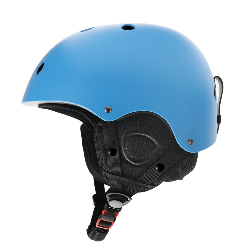 001 Professioneller, winddichter, warmer, stoßfester Skihelm für Damen und Herren mit Gehörschutz für Erwachsene und Kinder._voghion.com