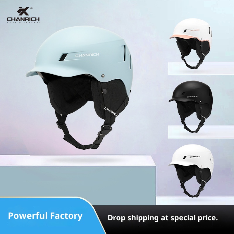 001 Leichter, warmer und winddichter Unisex-Skihelm für Erwachsene, geeignet für Outdoor-Aktivitäten wie Radfahren, Motorradfahren und mehr. Geeignet für E-Bikes und Motorräder._voghion.com