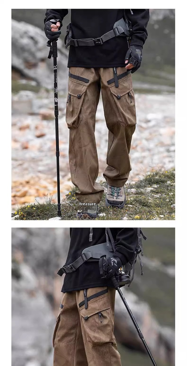 001 Woodpecker Tres Proof Zapatos Deportivos de Pierna Recta para Hombre, Primavera y Otoño, Estilo Paracaidista Americano, Montañismo Funcional_voghion.com