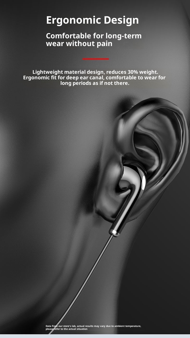 3c New Wireless Bluetooth LED Digital Display Sports Ultra-Long Battery Life Headset Gaming E-Sports Hanging Neck Style_voghion.com