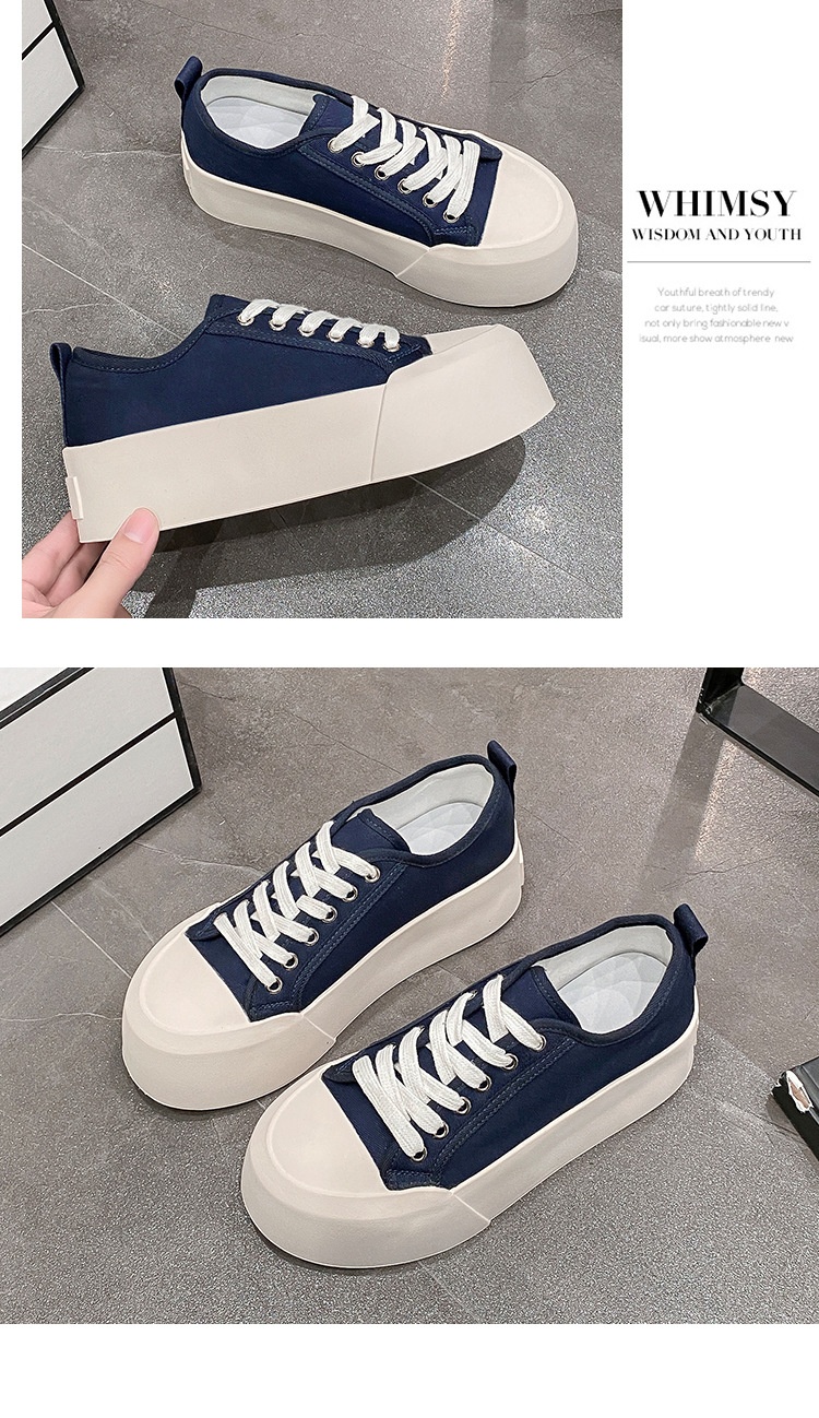 Neue Canvas-Schuhe für Studentinnen – Frühjahr/Sommer 2025: Trendiger europäischer und amerikanischer Stil, lässig, vielseitig, mit dicker Sohle_voghion.com