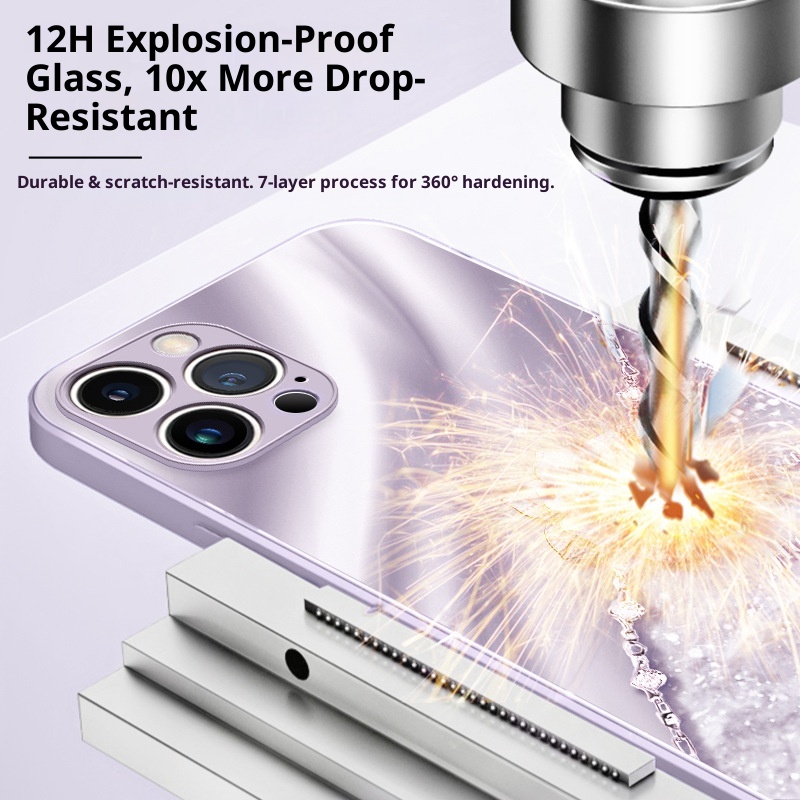 Custodia per telefono compatibile con TechGlobe 15, nuovo iPhone 16 Max, in vetro 12 Pro con cordino, 14 da donna, 13 Premium_voghion.com