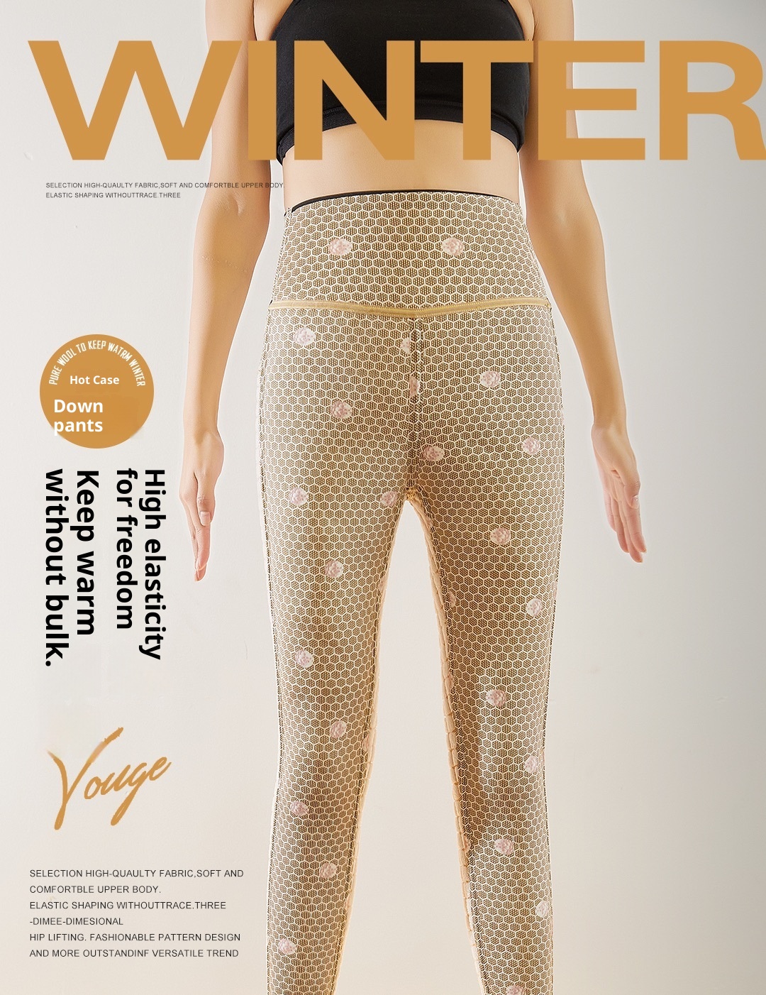 001 Pantaloni softshell unisex in piumino d'oca, impermeabili, antivento, invernali, neri, spessi e caldi, da uomo, con anatra bianca_voghion.com