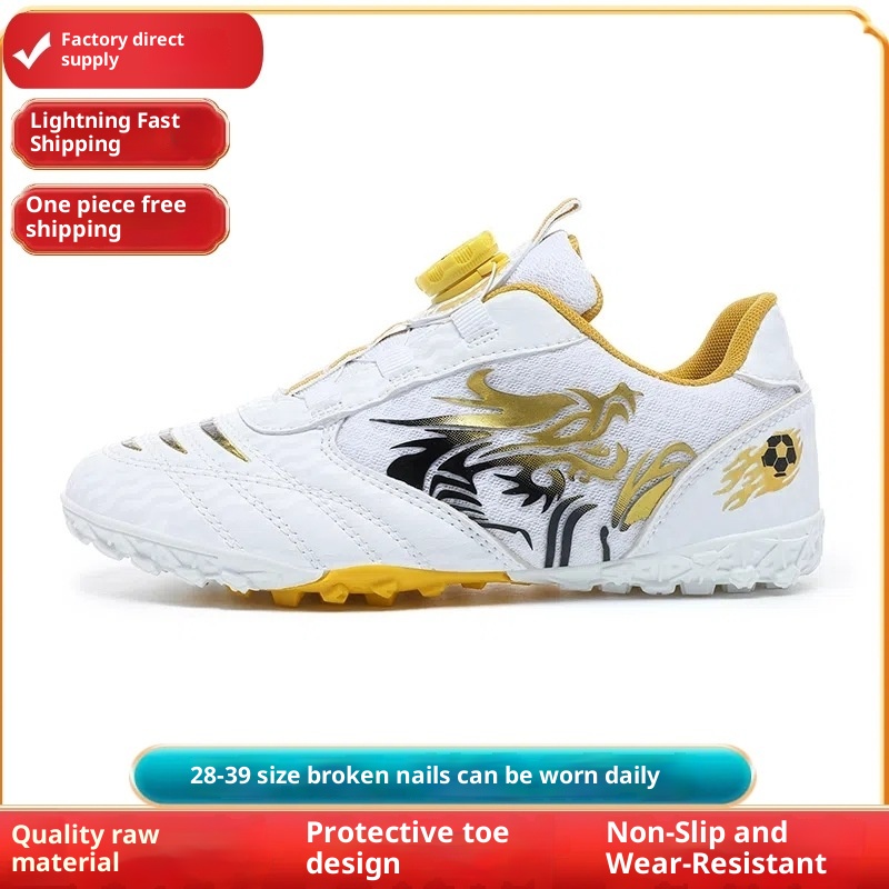 ShoeGlobe Cross-Border Foreign Trade Children's Men's And Women's Sports Broken Nails Elementary School Students Indoor Soccer_voghion.com