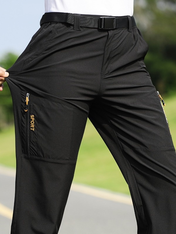 001 Leichtes Sommerwanderoutfit in Übergröße für Damen und Herren, dehnbar, winddicht, schnelltrocknend, ideal für Outdoor-Sportarten._voghion.com