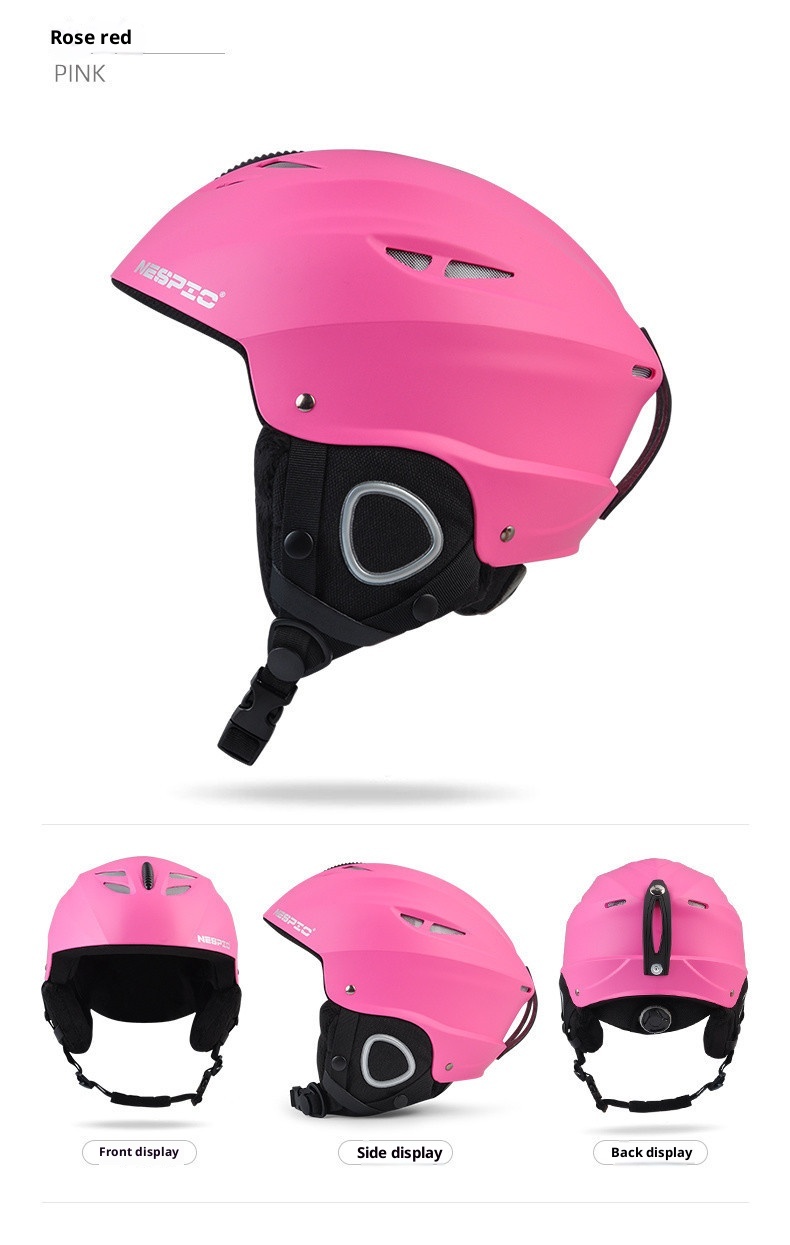 001 Snowboardski voor heren en dames, wintersportset met sneeuwhelm en skibril, kinderveiligheidshelm en -beschermende uitrusting_voghion.com