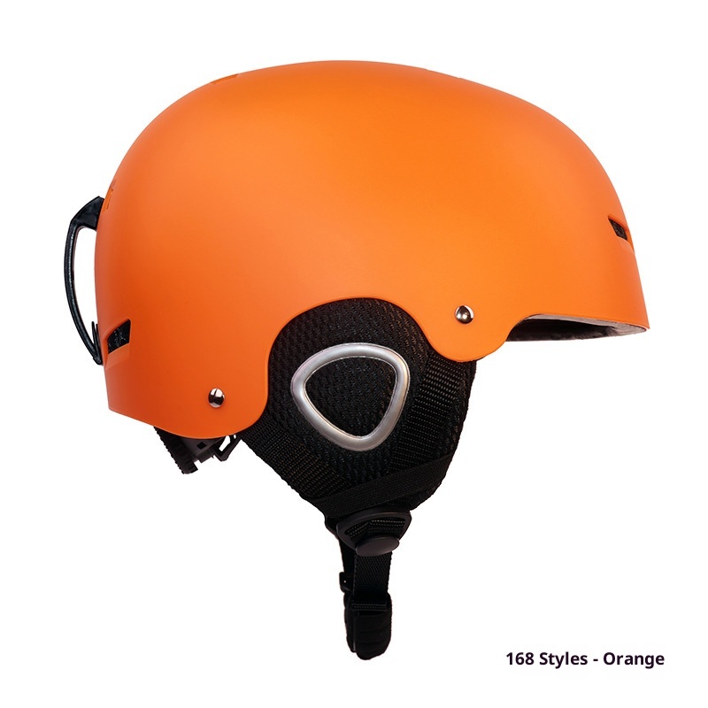 001 Professioneller Jugend-Longboard-Einzel- und Doppelboard-Helm für Erwachsene, Ski-Outdoor-Sportarten, Gehörschutz, warmer Helm_voghion.com