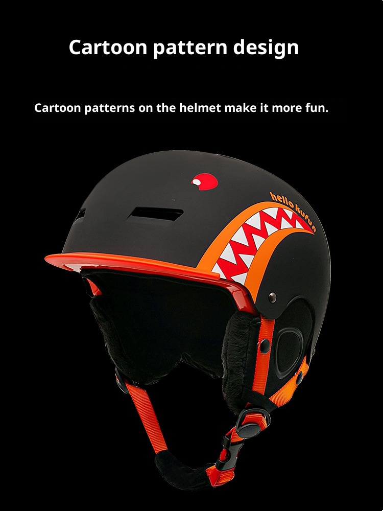 001 Cool Peak Skihelm, professionelle Ausrüstung für Erwachsene und Kinder, Unisex-Snowboardhelm, Vollgesichtsschutz, warm und_voghion.com