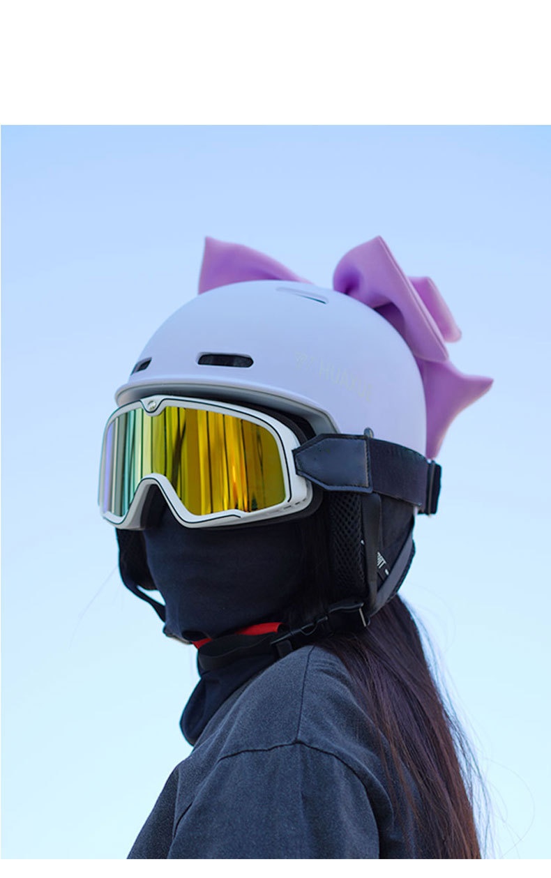 001 MAHAER Ski- und Snowboardausrüstung Schutzausrüstung für Damen und Herren Warmer Antikollisionshelm Schneekappe_voghion.com