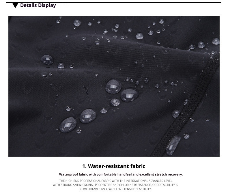 001 001 Men's And Set Adult Large Frame Electroplated Goggles Shark Skin Waterproof Swimming Trunks Package Wholesale_voghion.com