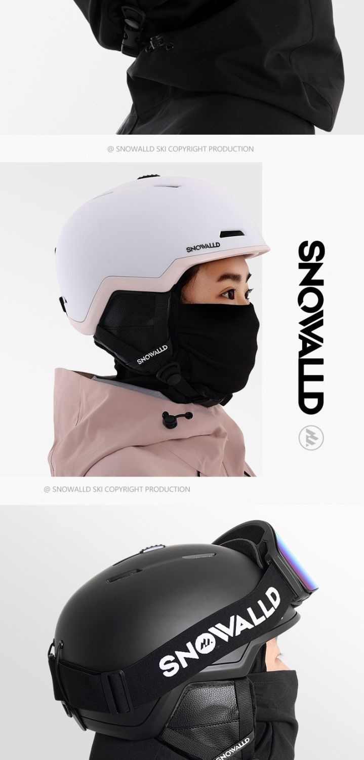 001 New Ski For Men Women, Adult Snow Helmet With Safety Certification, Anti-Collision And Anti-Fall Cap, Professional_voghion.com