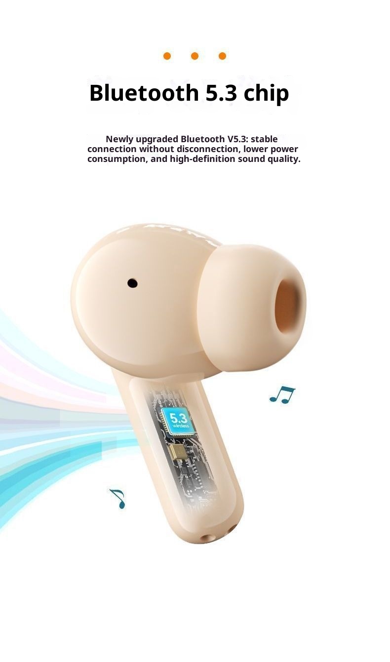 3c New W895 Cuffie da gioco universali in-ear con display digitale, wireless, Bluetooth, alta qualità del suono, batteria a lunga durata_voghion.com