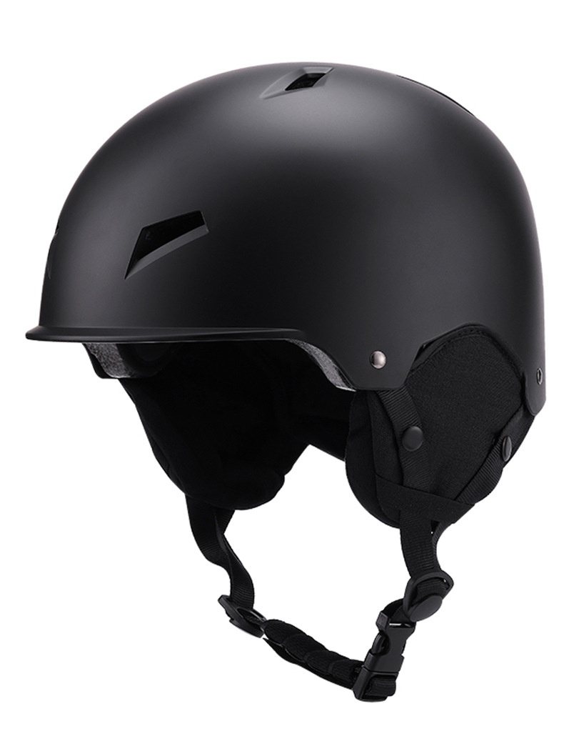 001 Zimowy kask narciarski unisex dla dorosłych, termiczny sprzęt do sportów na świeżym powietrzu, ochronna czapka bezpieczeństwa do jazdy na rolkach_voghion.com
