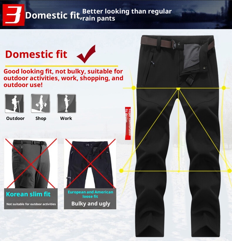 001 Herbst Winter Outdoor Softshell Fleece gefüttert Warm Verdickt Lässig Winddicht Atmungsaktiv Jacke Herren Radhose_voghion.com