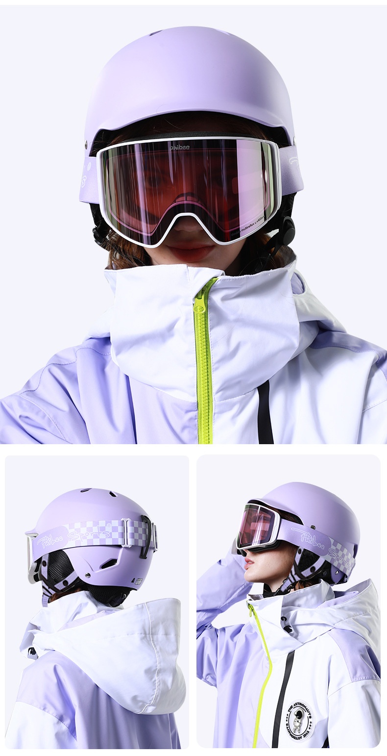 001 Phibee Elephat Ski Helmet Detachable For Childre Adults Outdoor Sports Equipmet Sigle Ad Double Board Ear_voghion.com